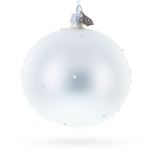 Load image into Gallery viewer, Chalet and Ski Lifts in the Mountains Glass Ball Christmas Ornament 4 Inches