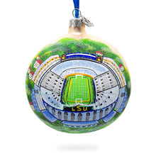 Load image into Gallery viewer, LSU Tiger Stadium, Baton Rouge, Louisiana, USA Glass Ball Christmas Ornament 4 Inches