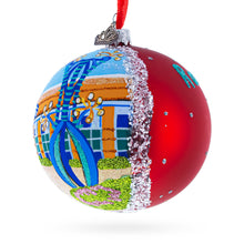 Load image into Gallery viewer, Discovery Center Museum, Rockford, Illinois, USA Glass Ball Christmas Ornament 4 Inches
