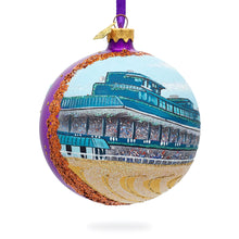 Load image into Gallery viewer, Keeneland, Lexington, Kentucky, USA Glass Ball Christmas Ornament 4 Inches