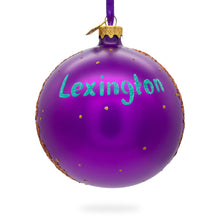 Load image into Gallery viewer, Keeneland, Lexington, Kentucky, USA Glass Ball Christmas Ornament 4 Inches