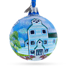 Load image into Gallery viewer, Moorhead Visitors Center, Fargo, North Dakota, USA Glass Ball Christmas Ornament 3.25 Inches