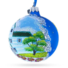 Load image into Gallery viewer, Moorhead Visitors Center, Fargo, North Dakota, USA Glass Ball Christmas Ornament 3.25 Inches