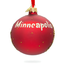 Load image into Gallery viewer, Institute of Art, Minneapolis, Minnesota, USA Glass Ball Christmas Ornament 3.25 Inches