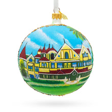Load image into Gallery viewer, Winchester Mystery House, San Jose, California, USA Glass Ball Christmas Ornament 4 Inches
