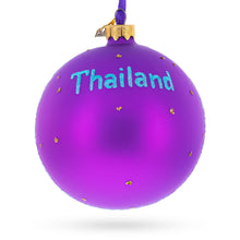 Load image into Gallery viewer, Thailand Beach Glass Ball Christmas Ornament 4 Inches