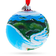 Load image into Gallery viewer, Queensland, Australia Glass Ball Christmas Ornament 4 Inches