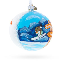 Load image into Gallery viewer, Mammoth Mountain Ski Area, California, USA Glass Ball Christmas Ornament 4 Inches