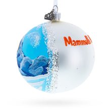 Load image into Gallery viewer, Mammoth Mountain Ski Area, California, USA Glass Ball Christmas Ornament 4 Inches