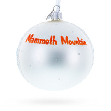 Load image into Gallery viewer, Mammoth Mountain Ski Area, California, USA Glass Ball Christmas Ornament 4 Inches