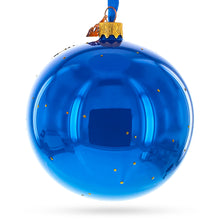 Load image into Gallery viewer, Vase of Roses Painting Glass Ball Christmas Ornament 4 Inches