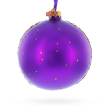 Load image into Gallery viewer, Iris Field Painting Glass Ball Christmas Ornament 4 Inches