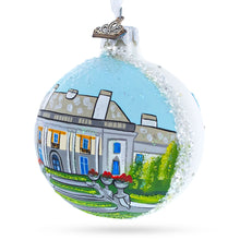 Load image into Gallery viewer, Nemours Estate, Wilmington, Delaware, USA Glass Ball Christmas Ornament 3.25 Inches