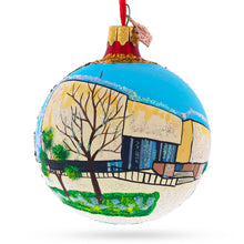 Load image into Gallery viewer, Virginia State Museum, Charleston, West Virginia, USA Glass Ball Christmas Ornament 3.25 Inches