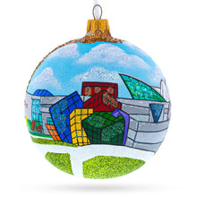 Load image into Gallery viewer, The Strong National Museum of Play, Rochester, New York, USA Glass Ball Christmas Ornament 4 Inches