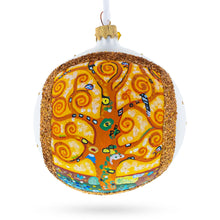Load image into Gallery viewer, The Tree of Life Painting by Gustav Klimt Glass Ball Christmas Ornament