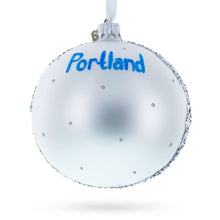 Load image into Gallery viewer, Japanese Garden, Portland, Oregon, USA Glass Ball Christmas Ornament