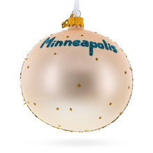 Load image into Gallery viewer, Institute of Art, Minneapolis, Minnesota Glass Ball Christmas Ornament 4 Inches