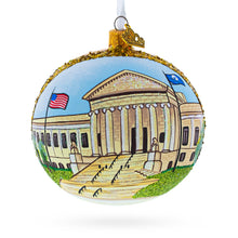 Load image into Gallery viewer, Institute of Art, Minneapolis, Minnesota Glass Ball Christmas Ornament 4 Inches