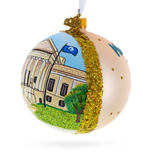 Load image into Gallery viewer, Institute of Art, Minneapolis, Minnesota Glass Ball Christmas Ornament 4 Inches