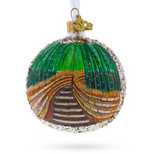 Load image into Gallery viewer, Arashiyama Bamboo Grove, Kyoto, Japan Glass Christmas Ornament