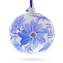 Load image into Gallery viewer, Gerbera Flowers Glass Ball Ornament