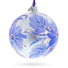 Load image into Gallery viewer, Gerbera Flowers Glass Ball Ornament