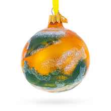 Load image into Gallery viewer, Planet Mars  Glass Ball Christmas Ornament 3.25 Inches