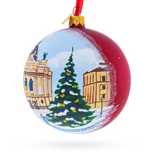 Load image into Gallery viewer, Lviv, Ukraine Theatre of Opera and Ballet Glass Ball Christmas Ornament