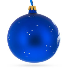 Load image into Gallery viewer, Bird Immersed in a Book Hand-Glass Ball Christmas Ornament 4 Inches