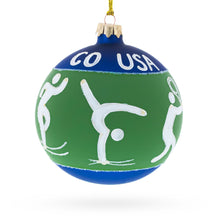 Load image into Gallery viewer, Tennis, Gymnastics, Volleyball Glass Ball Christmas Ornament 4 Inches