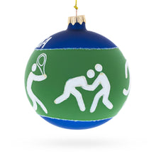 Load image into Gallery viewer, Tennis, Gymnastics, Volleyball Glass Ball Christmas Ornament 4 Inches