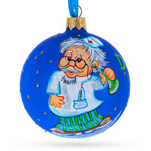 Load image into Gallery viewer, The Caring Doctor Glass Ball Christmas Ornament 3.25 Inches