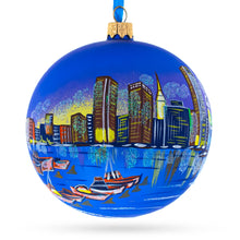Load image into Gallery viewer, Baltimore, Maryland Glass Ball Christmas Ornament 3.25 Inches