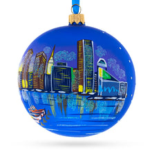 Load image into Gallery viewer, Baltimore, Maryland Glass Ball Christmas Ornament 3.25 Inches