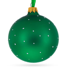 Load image into Gallery viewer, Tennis Player Glass Ball Christmas Ornament 3.25 Inches