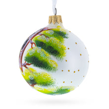 Load image into Gallery viewer, Woodpecker Glittered Glass Ball Christmas Ornament 3.25 Inches