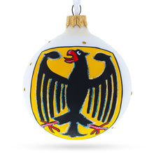 Load image into Gallery viewer, Germany Coat of Arms Glass Ball Christmas Ornament 3.25 Inches