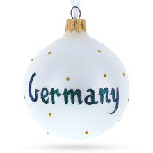 Load image into Gallery viewer, Germany Coat of Arms Glass Ball Christmas Ornament 3.25 Inches