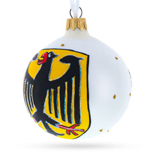 Load image into Gallery viewer, Germany Coat of Arms Glass Ball Christmas Ornament 3.25 Inches