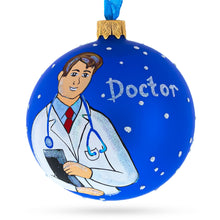 Load image into Gallery viewer, Doctor Glass Ball Christmas Ornament 3.25 Inches