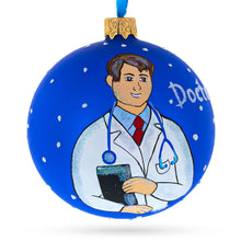 Load image into Gallery viewer, Doctor Glass Ball Christmas Ornament 3.25 Inches