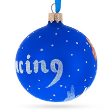 Load image into Gallery viewer, I Love Dancing Glass Ball Christmas Ornament 3.25 Inches