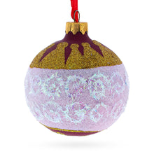 Load image into Gallery viewer, Nutcracker Glass Ball Christmas Ornament 3.25 Inches