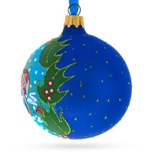 Load image into Gallery viewer, Deer in the Woods Glass Ball Christmas Ornament 3.25 Inches