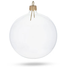 Load image into Gallery viewer, Set of 4 Clear Glass Ball Christmas Ornaments DIY Craft 4 Inches