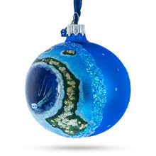 Load image into Gallery viewer, The Great Blue Hole, Belize Glass Ball Christmas Ornament 3.25 Inches