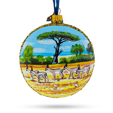 Load image into Gallery viewer, Kruger National Park, South Africa Glass Ball Christmas Ornament 4 Inches