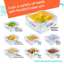 Load image into Gallery viewer, KN FLAX Paper Ramen Cooker &amp; Portable Camping Pot for 2 Person (12 packs with 24 side dishes)
