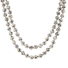 Load image into Gallery viewer, Knotted Dalmatian Jasper Necklace